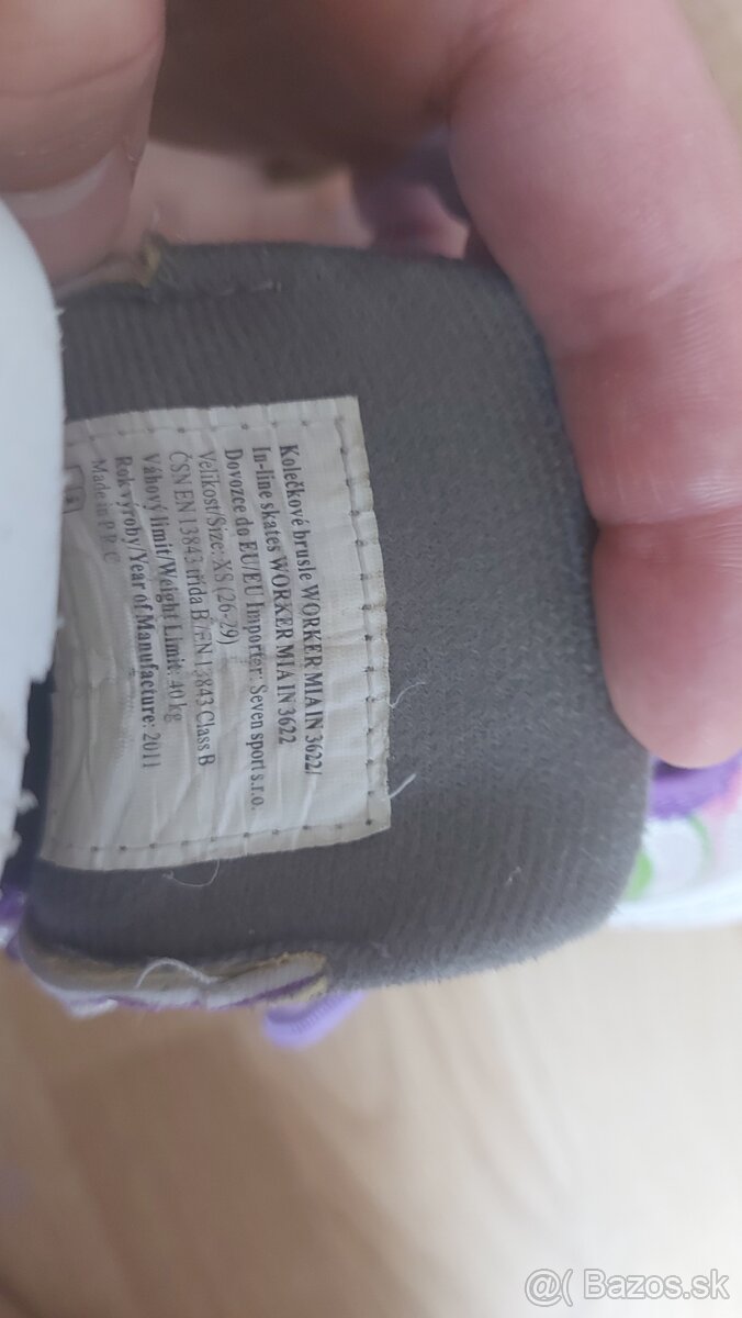 Detské kolieskové korčule v.26-29 - 2