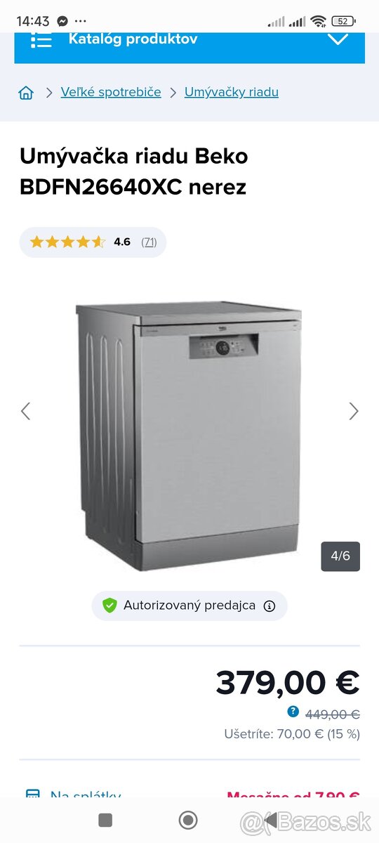 Umývačka riadu Beko - 2