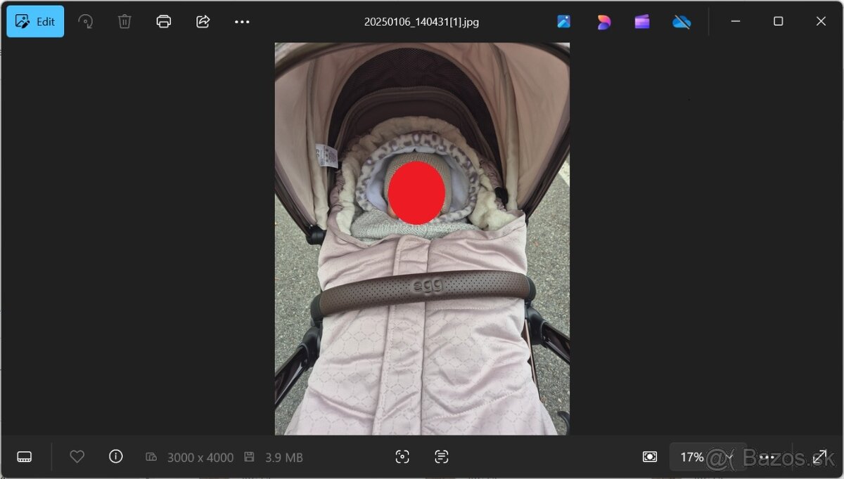 Predam kocik Egg2 Feather Geo, 3-kombinacia, Platinum verzia - 2