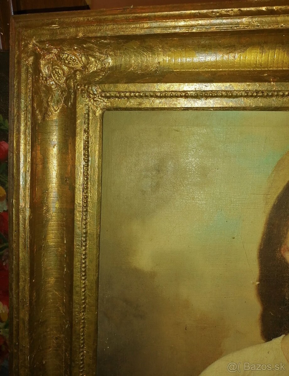 Starožitný obraz. - 2