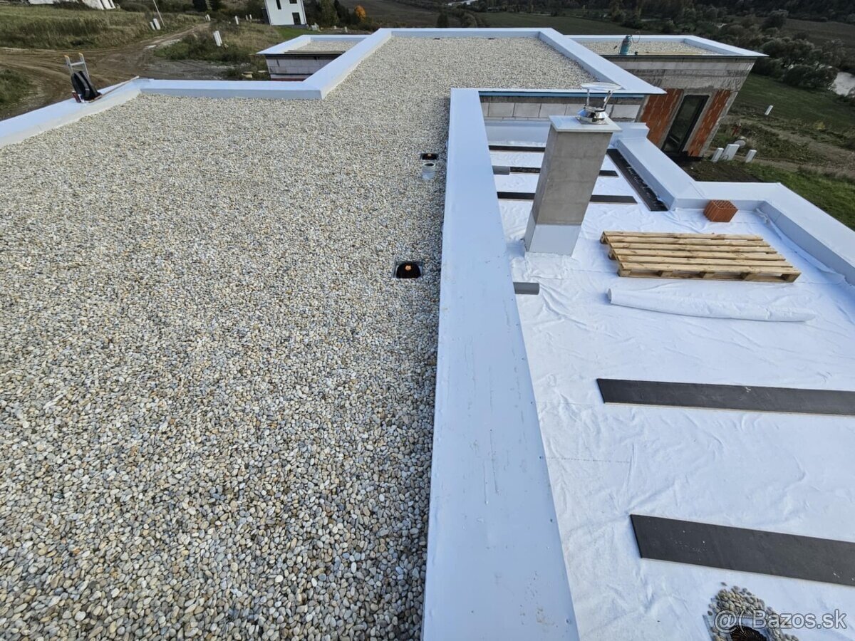 Ponúkame hydroizolácie striech, balkónov... - 2