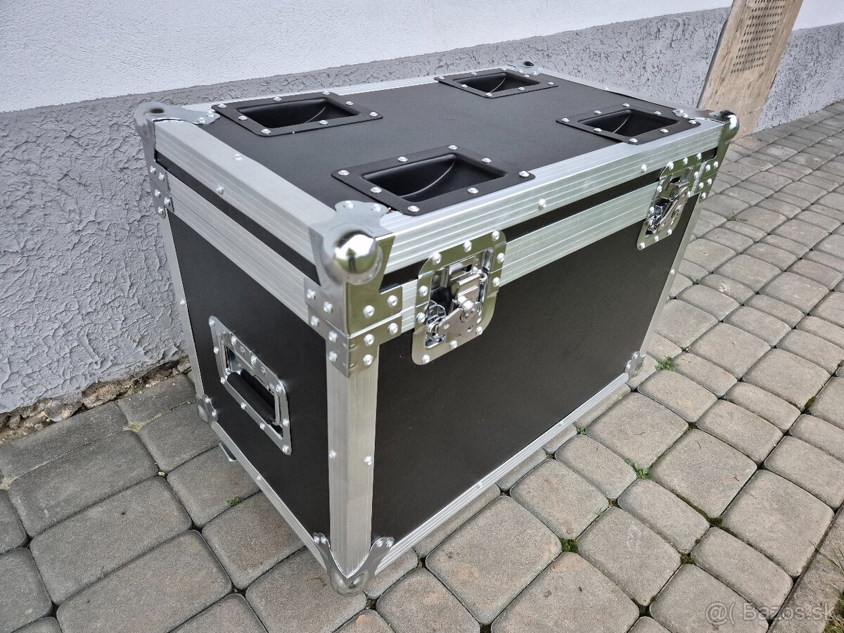 Case na otočné hlavy s brzdenými kolieskami - 2