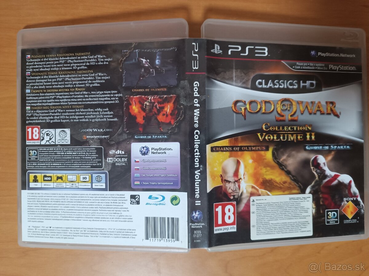 God Of War - Collection Vol.2 (CZ/SK obal) - 2