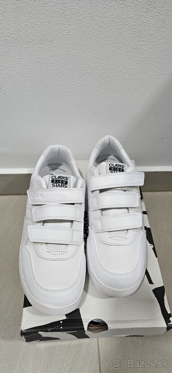 Biele kožené tenisky - 2