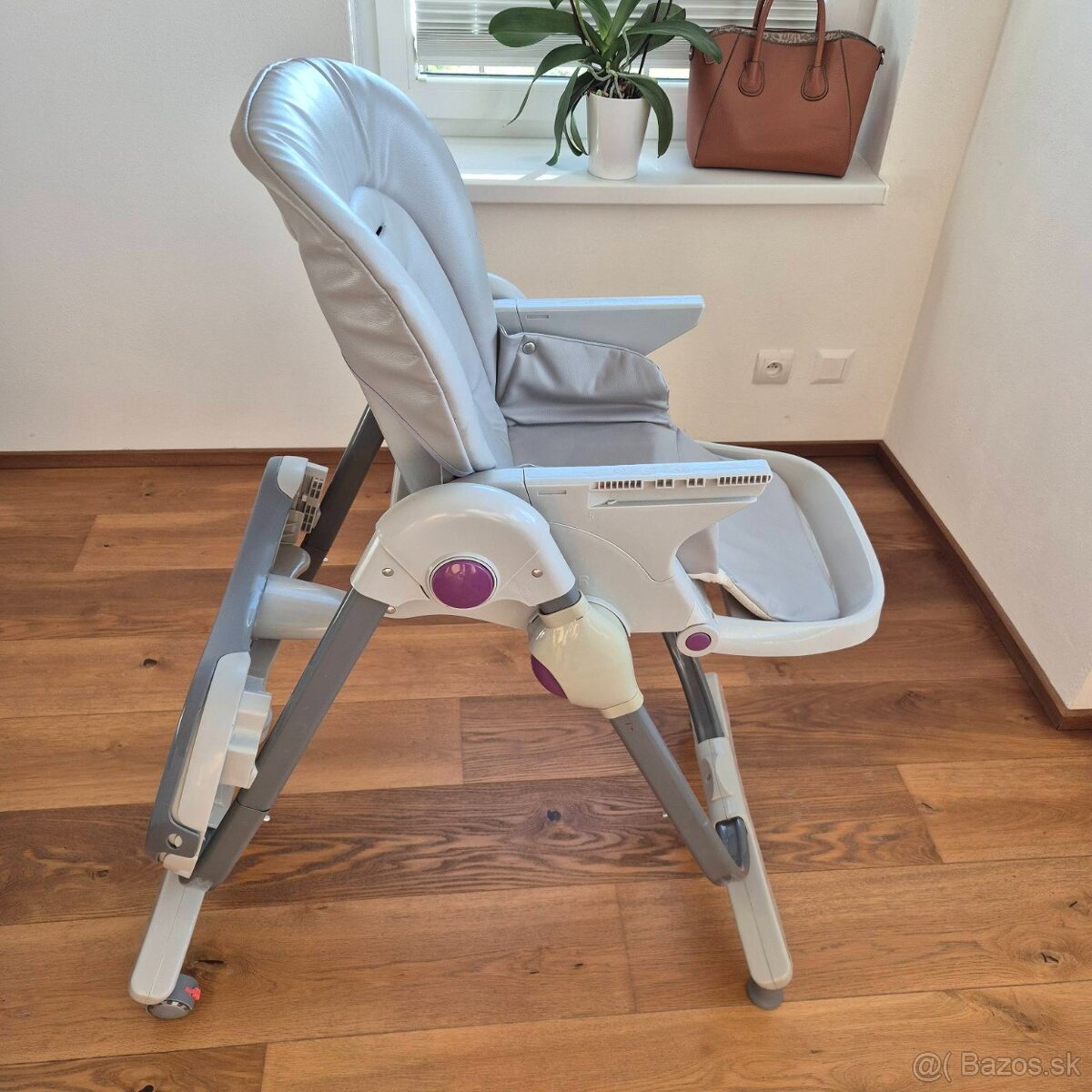 Detská jedálenská stolička polohovateľná - 2