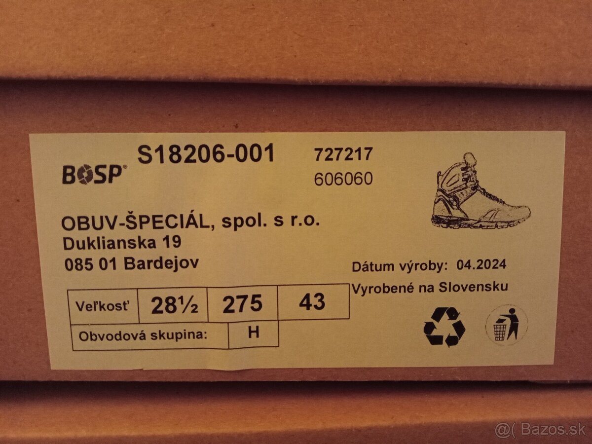 Obuv special BOSP - 2