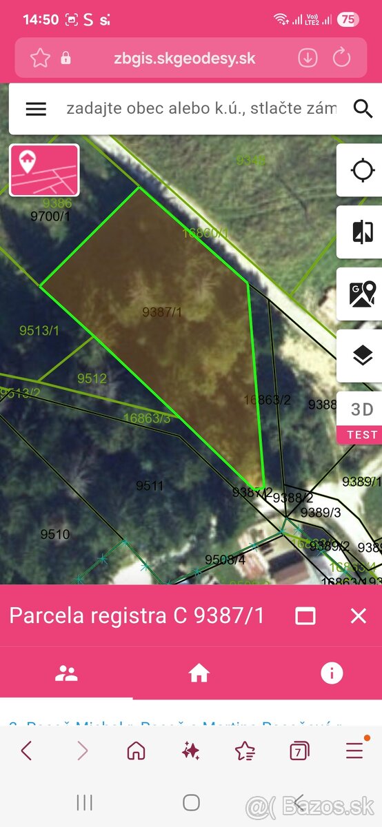 Pozemok Oravská Lesná - 2