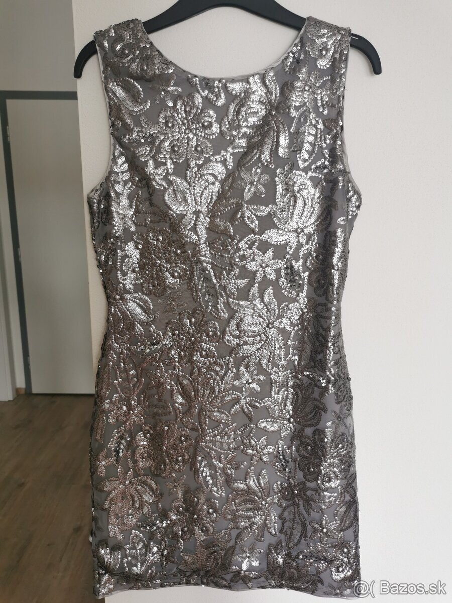 Strieborné šaty - 2