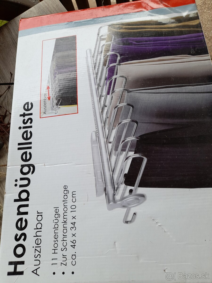 Posuvné lišty do skrine. - 2