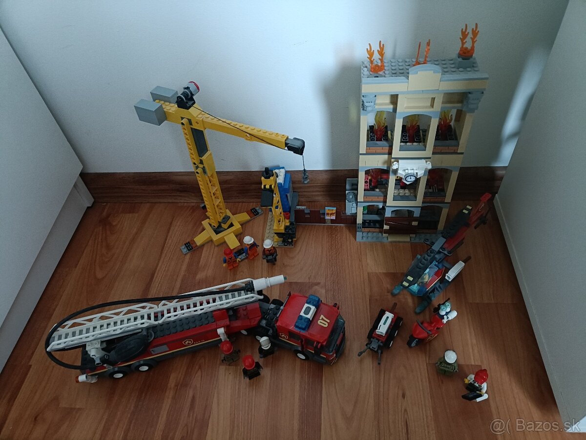 Lego city 60216-hasicsky zbor - 2