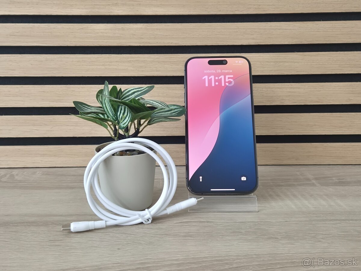 Apple iPhone 15 Pro 128GB Blue Titanium | ZÁRUKA 24M - 2