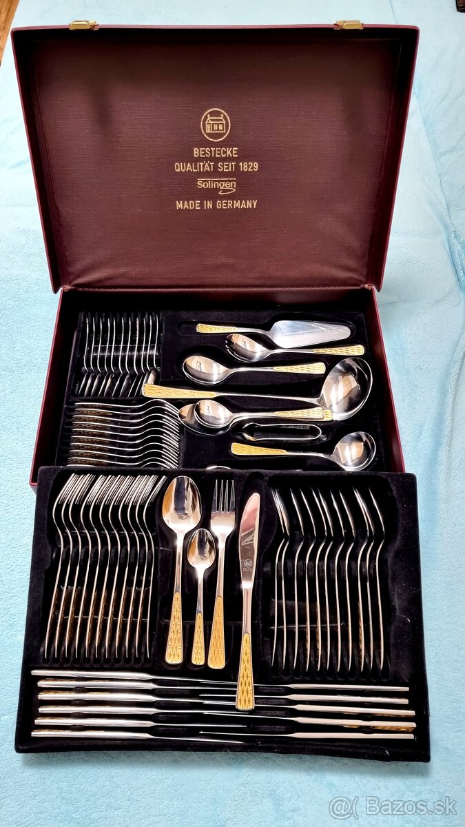 Luxusný set príborov Carl Schmidt Solingen - 2