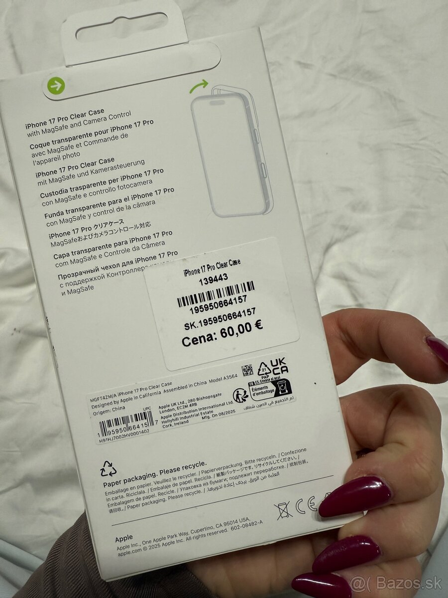 Nový kryt iPhone 17 pro - 2