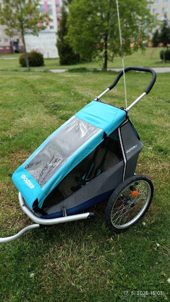 Cyklovozík Croozer Kid for 1 ODPRUŽENÝ - 2