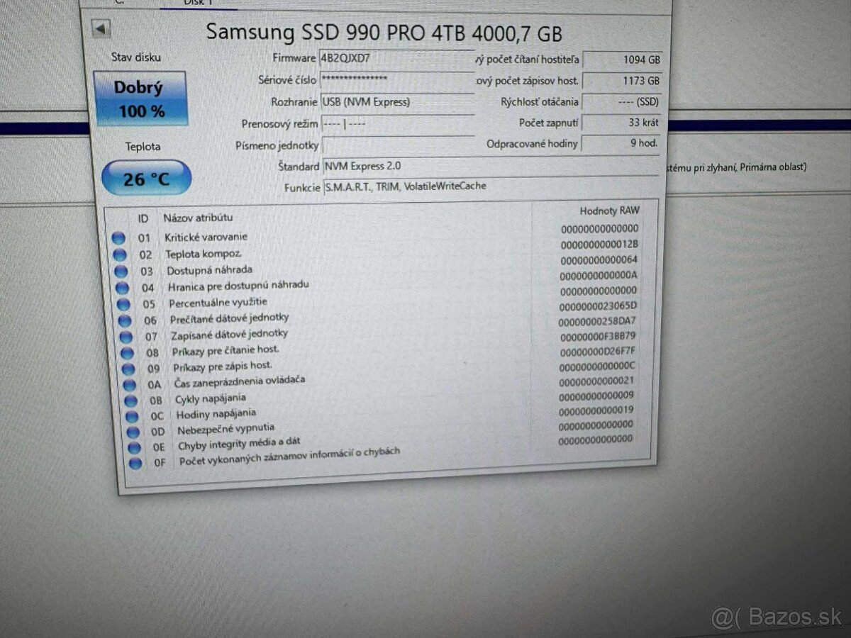 4TB NvMe Samsung 990 PRO - 2