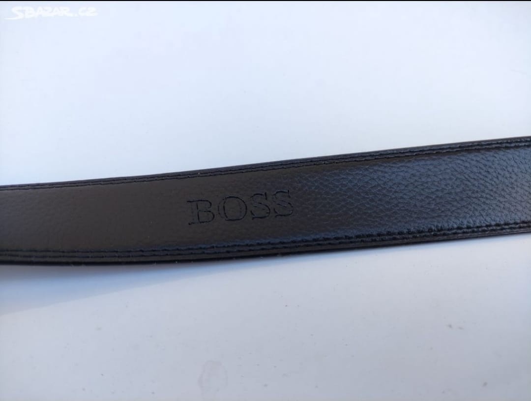 Pánský pásek Hugo Boss III, délka 120 cm, šířka 3,5 cm - 2