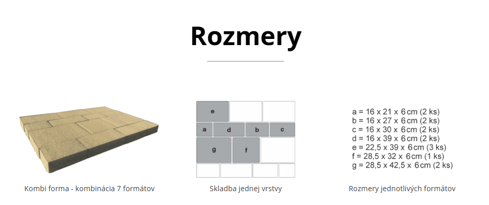 Zamkova dlazba - CASA DI CAMPO naturo - 2