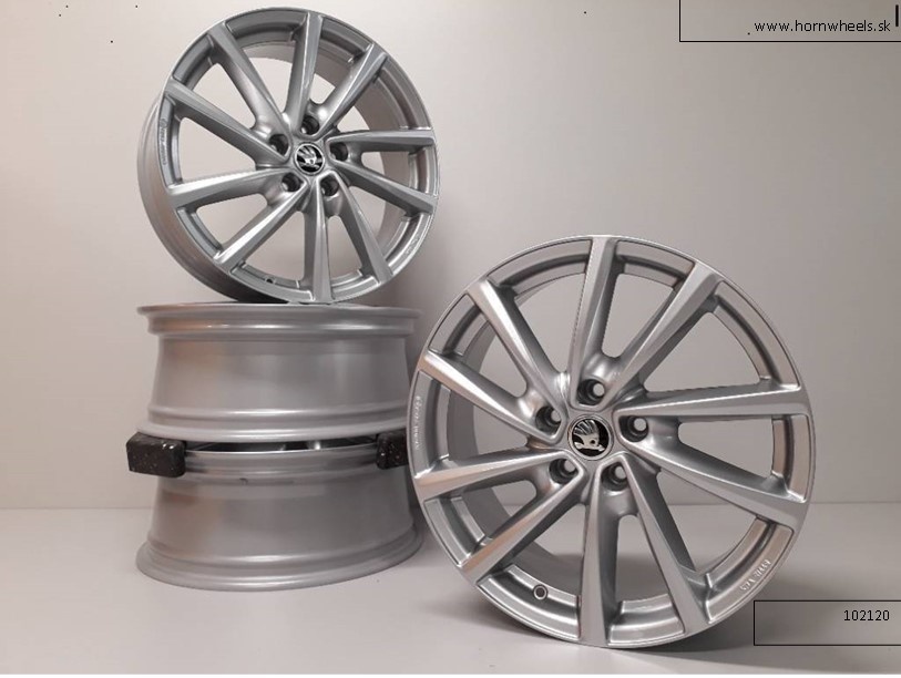 Škoda Octavia, Yeti, Karoq, Superb alu disky R18 ET43 5x112 - 2