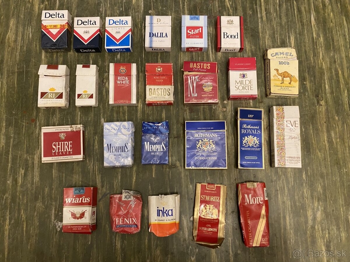 Cigaretové krabičky - 2