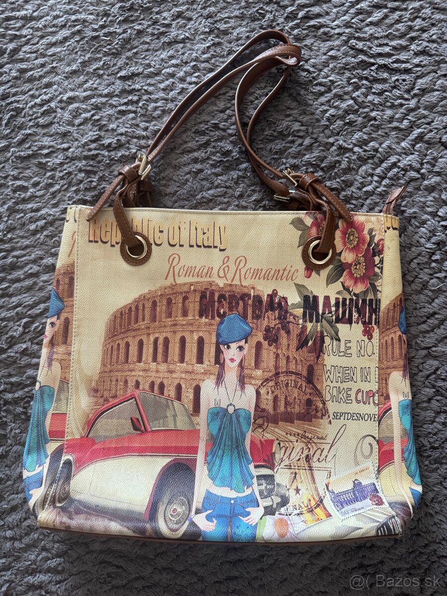 Kabelka len 10 eura - 2