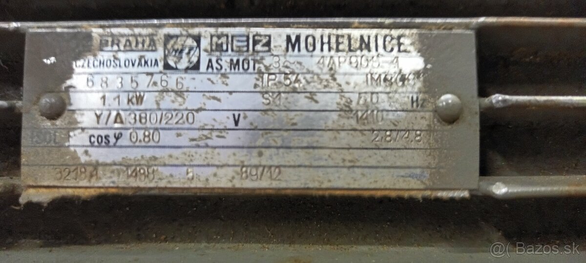 Prevodovka šneková. - 2