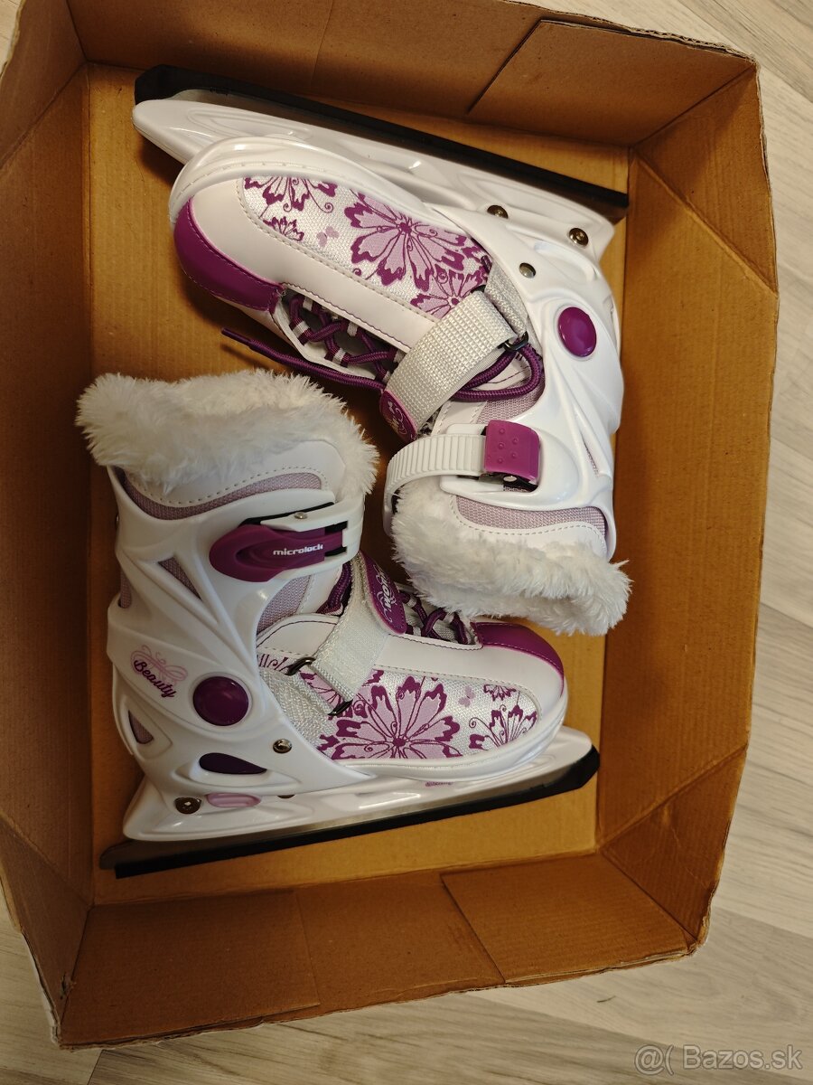 Detské korčule na ľad veľkosť 33-36 - 2