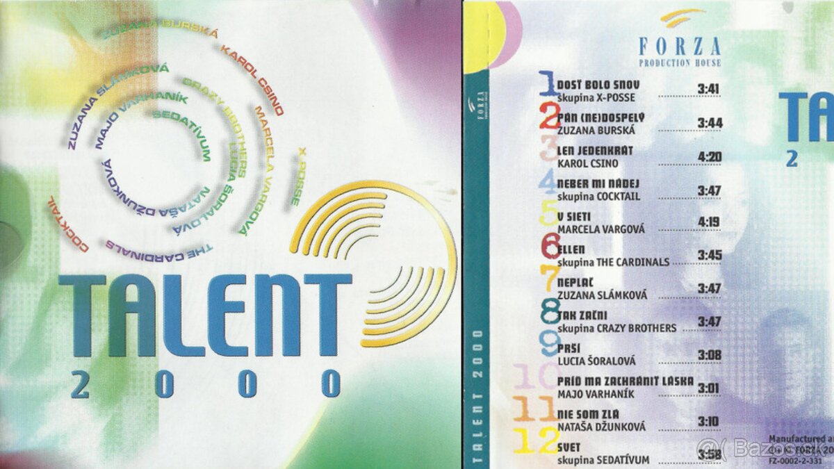 Rôzne CD SK CZ a svet (druhá časť) - 2