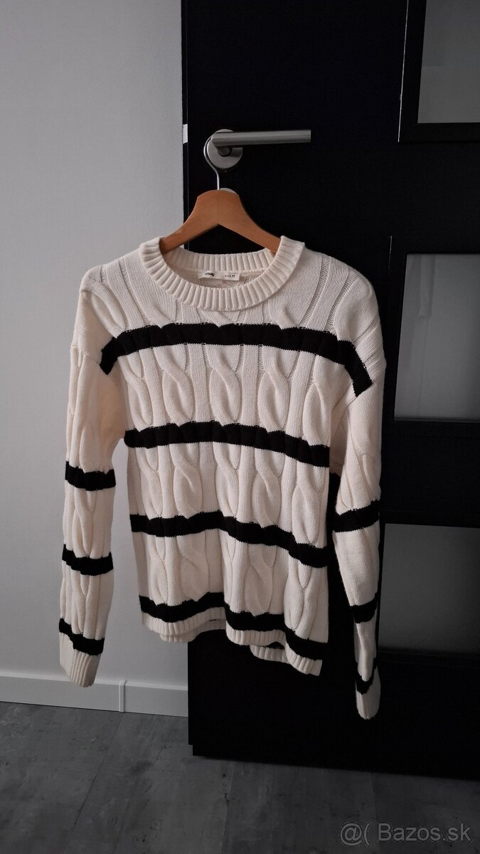 Pruhovany damsky sveter - 2