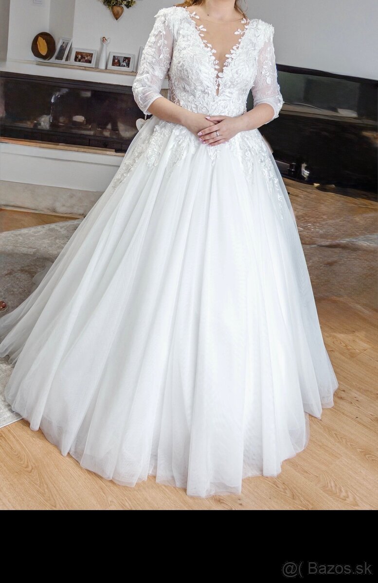 Svadobné šaty 38/40 - 2