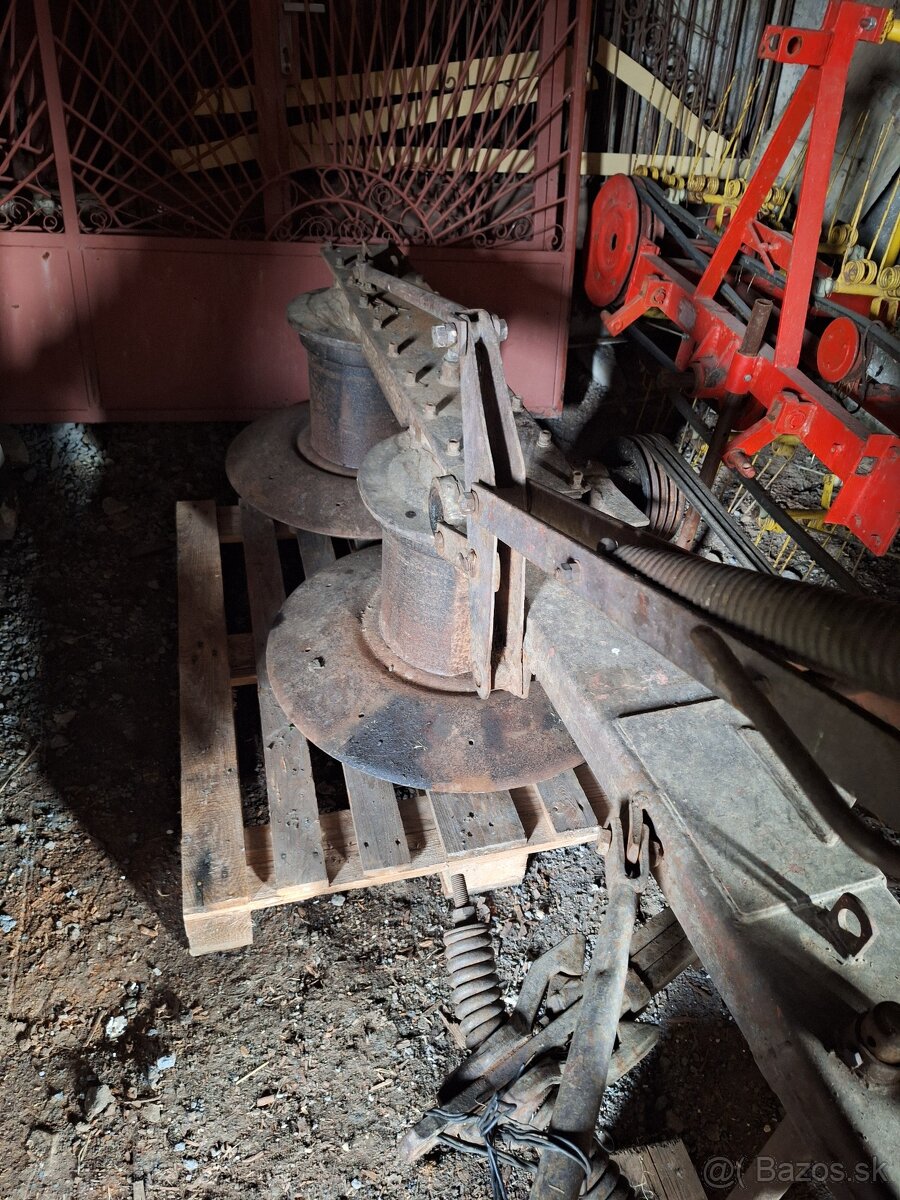 Dvojbubnova kosačka ztr 165 - 2