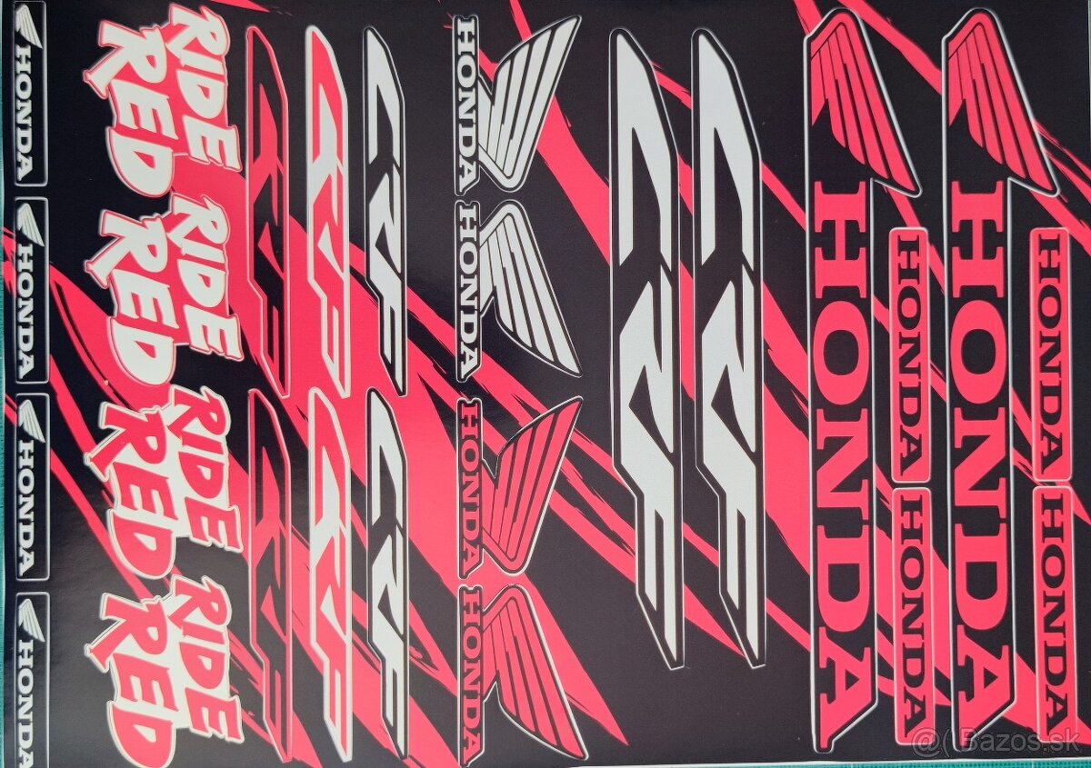 Predám nálepky Honda - 2