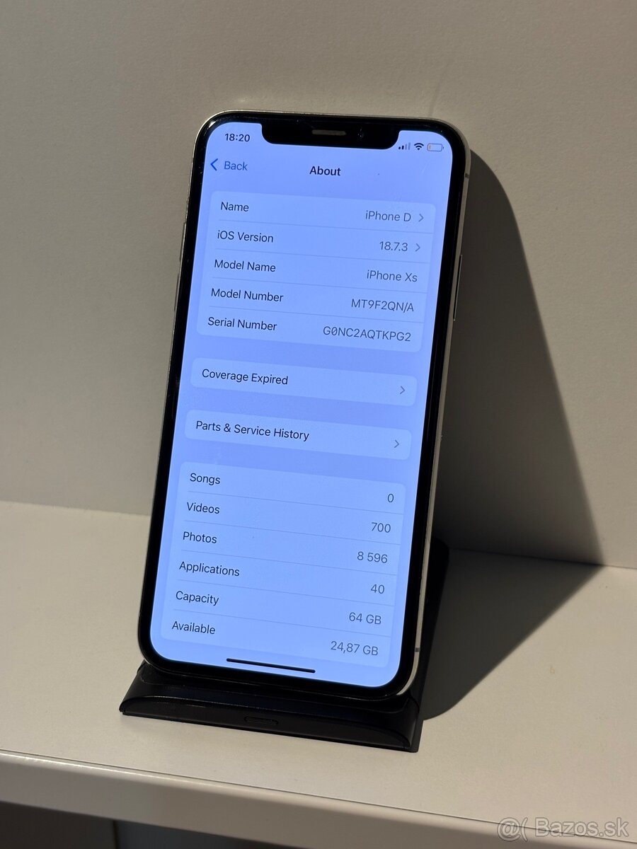 iPhone XS 64Gb Bielý - 2