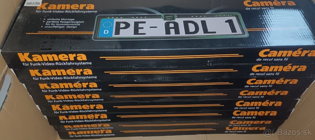 Držiak SPŽ so vstavanou kamerou - 2