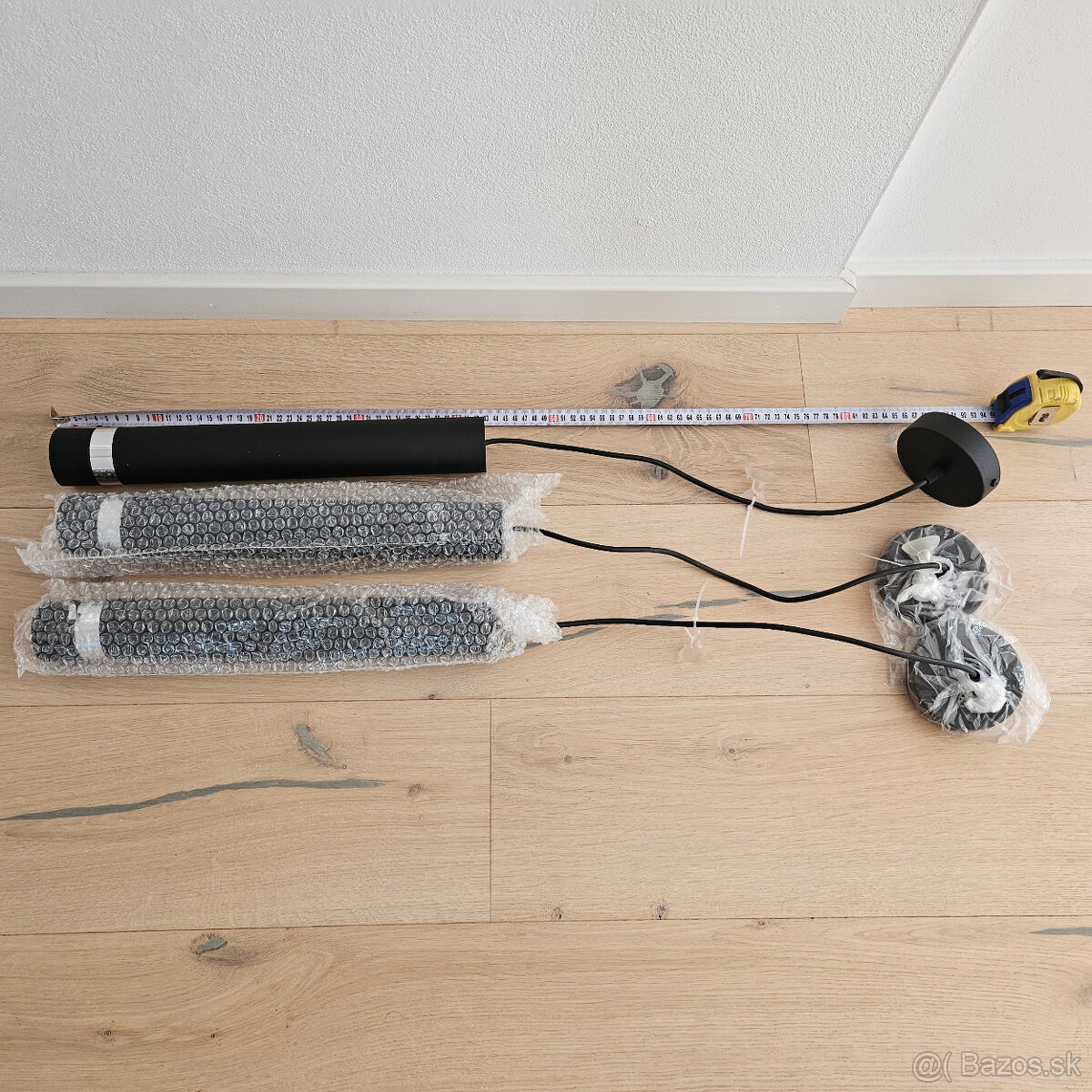 Predám 3 ks led svietidlá čierne - 2