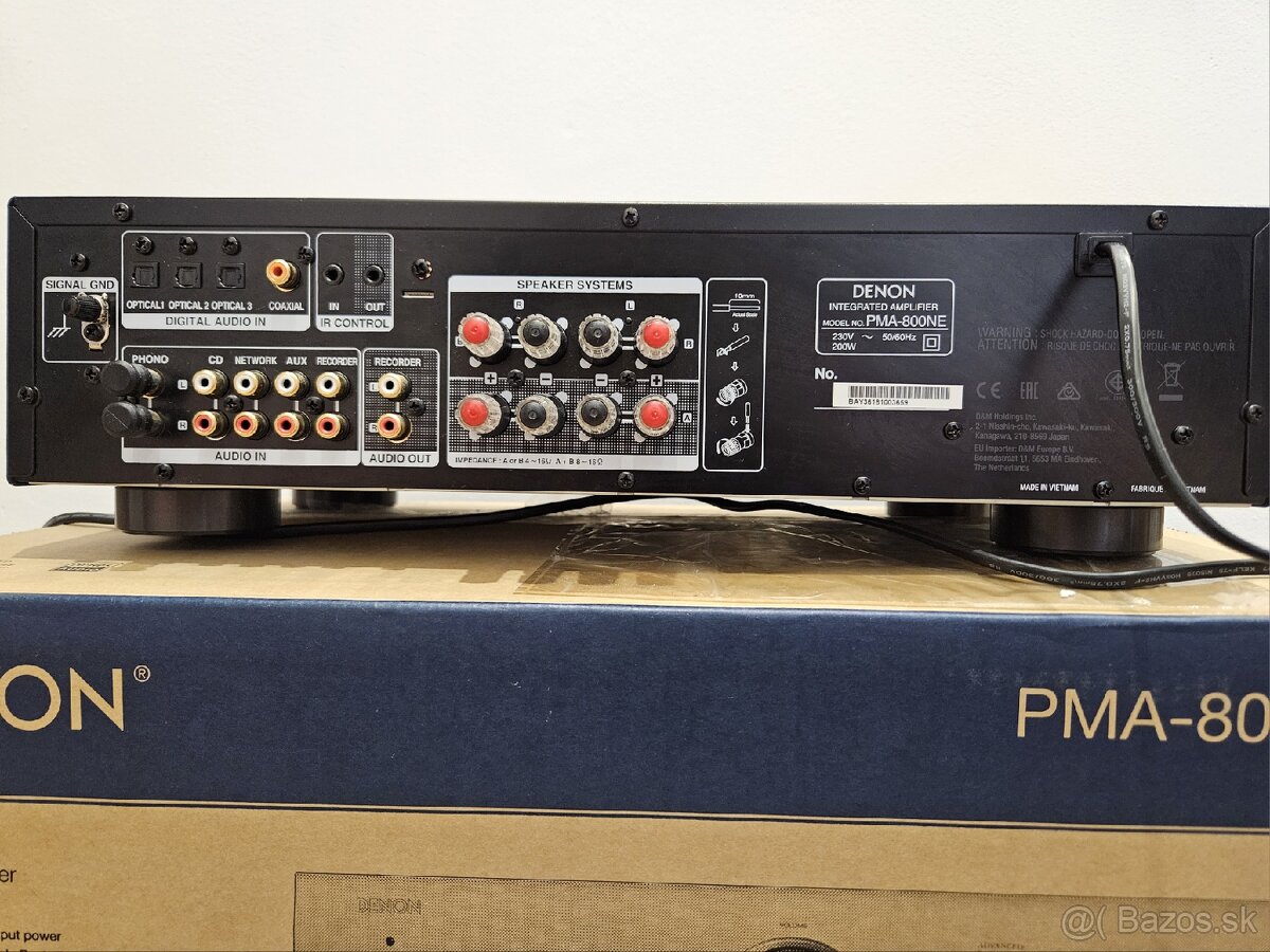 Denon PMA-800NE – stereo zosilňovač s DAC a Phono vstupom - 2