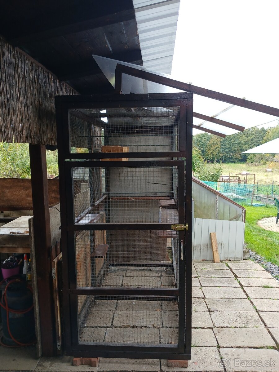 Voliéra - klietka pre rôzne vtáctvo - 2