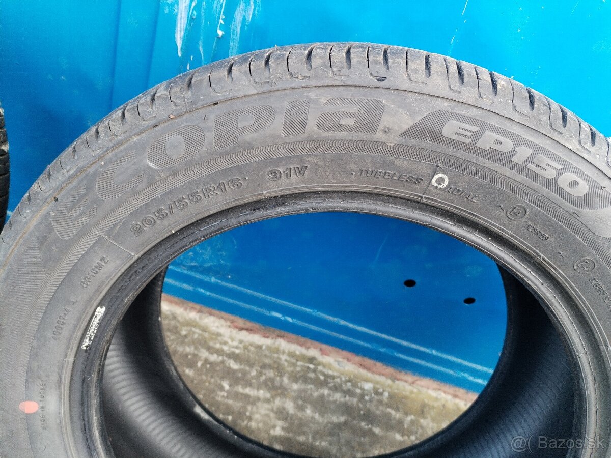 Letné pneu Bridgestone ECOPIA 205/55 R16 - 2