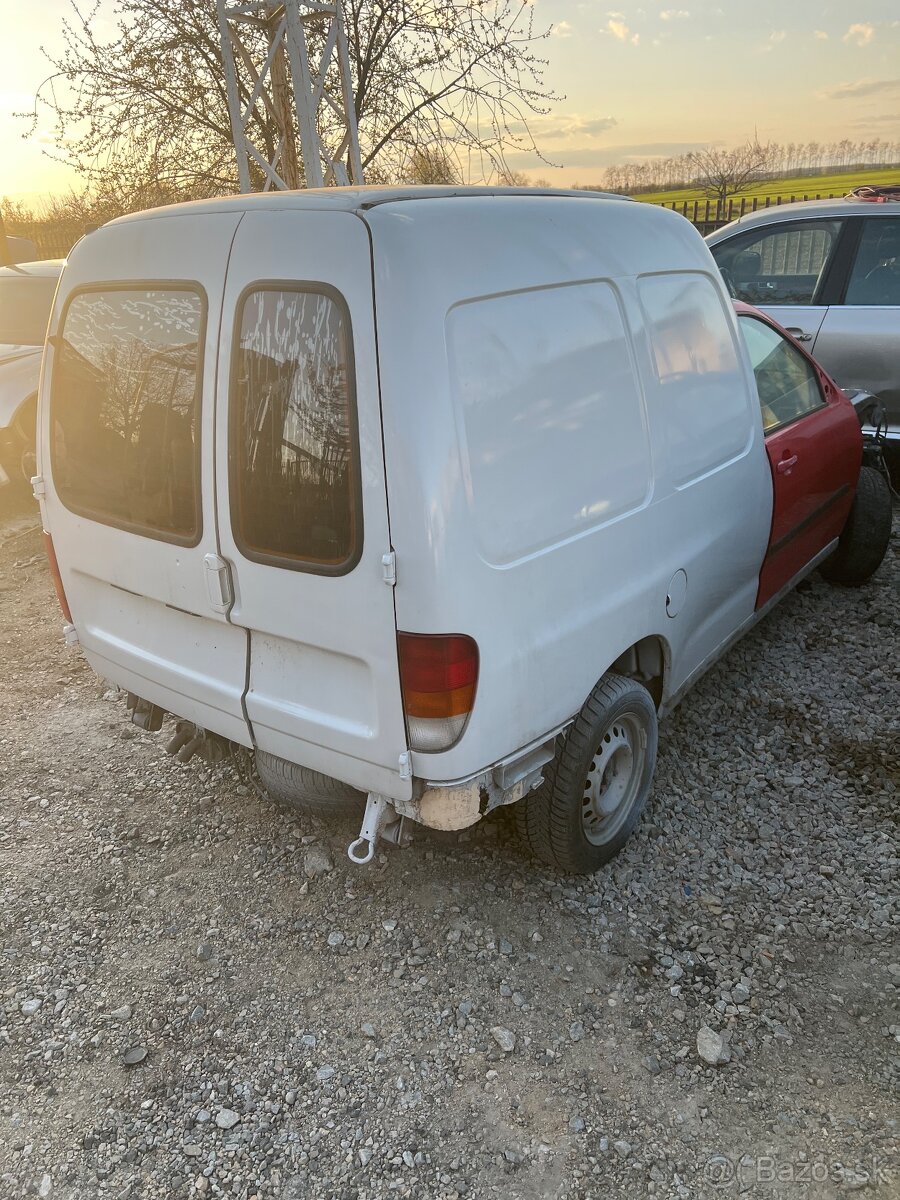 Predám vw caddy /seat Inca 1.9 - 2