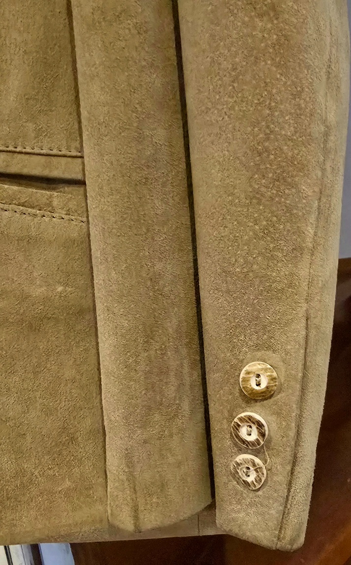 Kožené poľovnícke sako - L - NOVÉ - 2