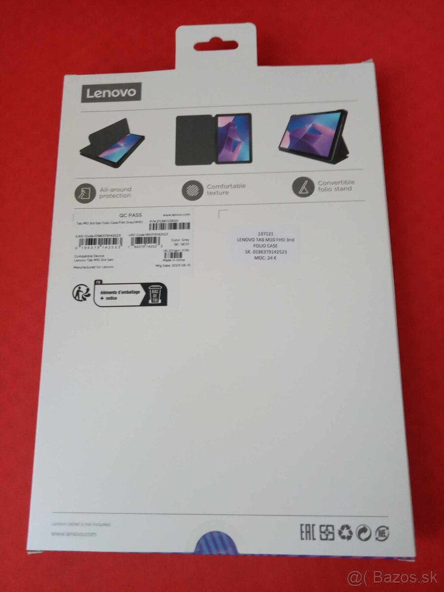 NOVÉ PUZDRO na TABLET LENOVO M10 3rd Gen=LENOVO FOLIO CASE - 2
