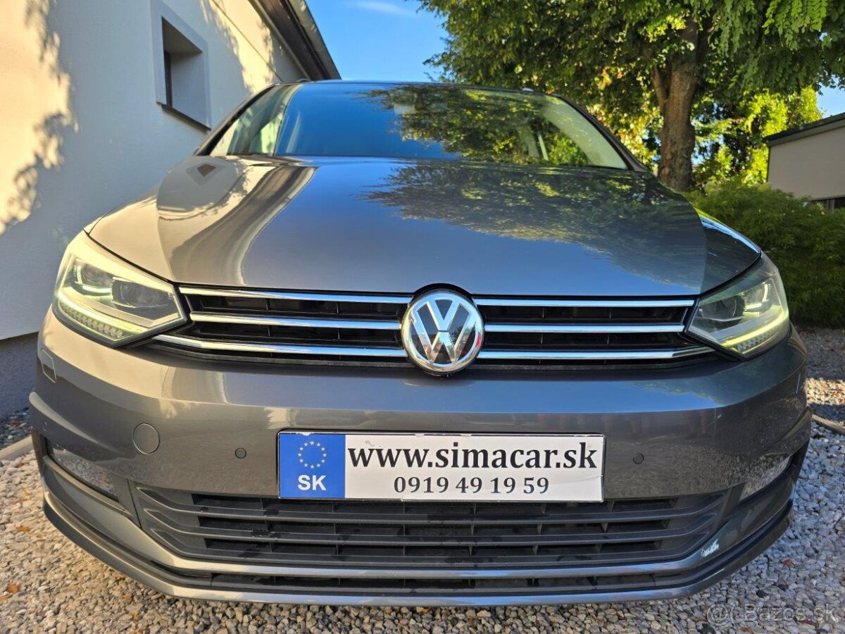 Volkswagen Touran 1.6 TDI SCR 115k Comfortline DSG, Mesačne: - 2
