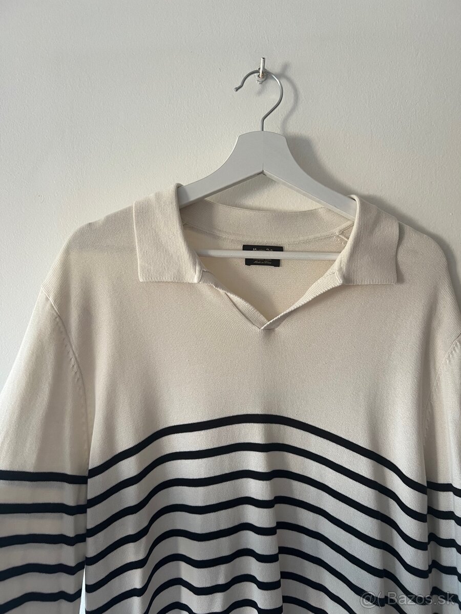 Nové pánske elegantné tričko Massimo Dutti - veľ. L - 2