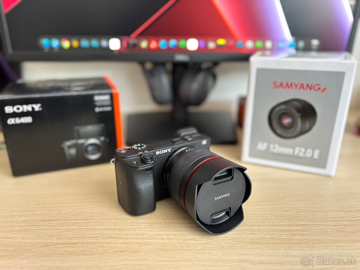 Sony A6400 + Samyang AF 12mm F2.0 E - 2
