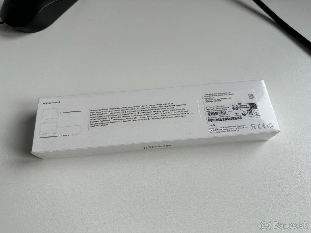Apple Pencil (1. generácie) + USB-C adaptér - 2