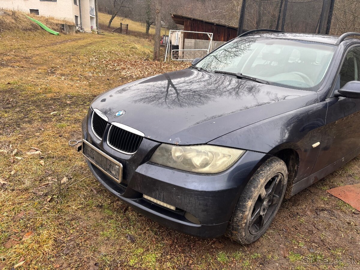 predný nárazník, svetla BMW e91 - 2