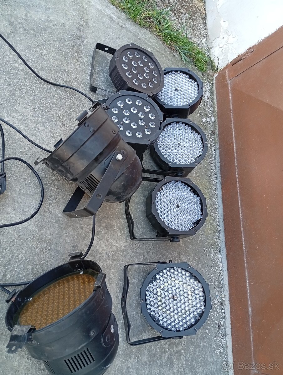 LED par svetlá 8ks - 2