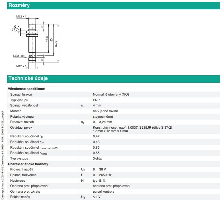 PEPPERL Fuchs NBN4-12GM50-E2-V1 - 2