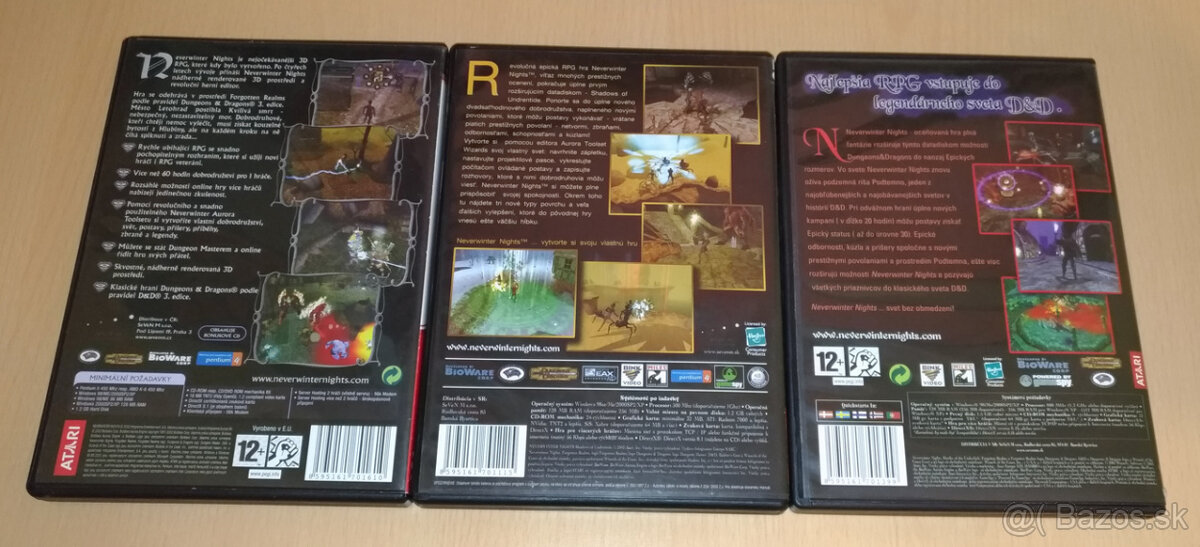 PC CD-ROM Neverwinter Nights +2exp. - 2
