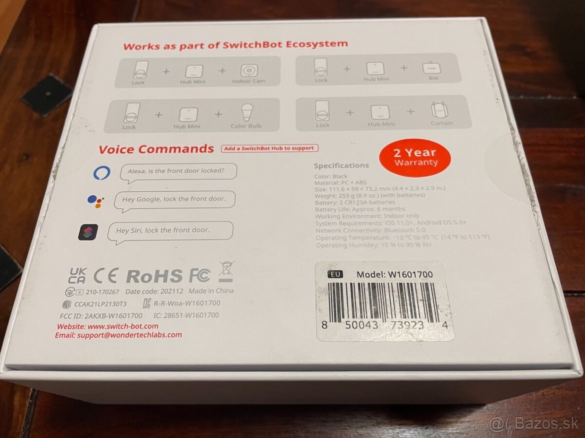 SwitchBot Lock / smart zámok - 2