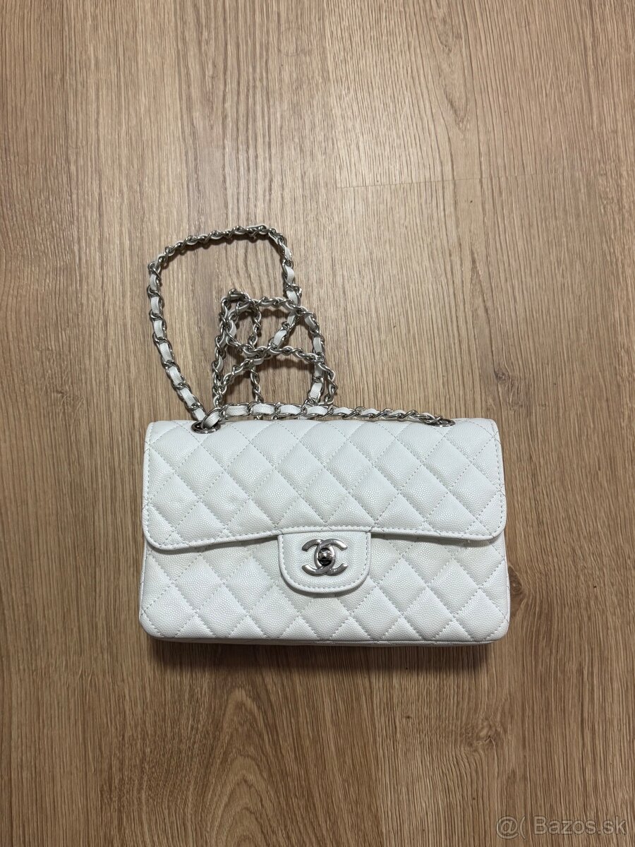 Chanel kabelka biela - 2